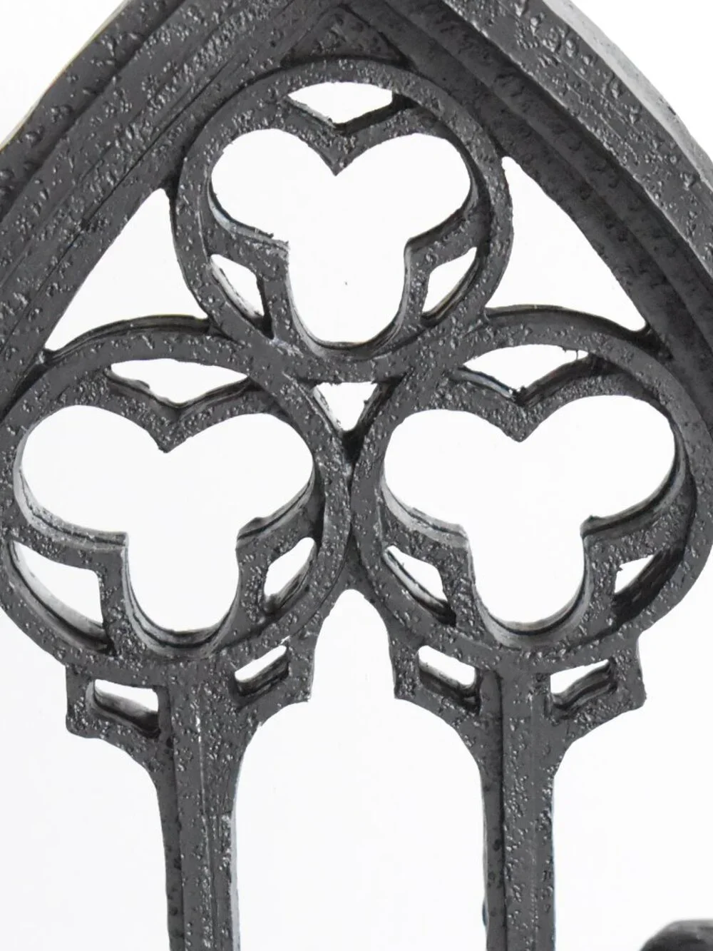 Gothic Cathedral Window Style Mirror Gargoyle Black Cat Raven Halloween Decor